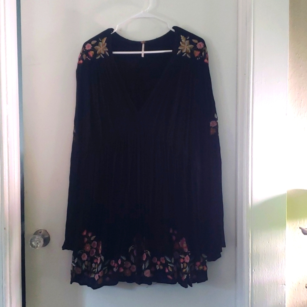 Free People black dress